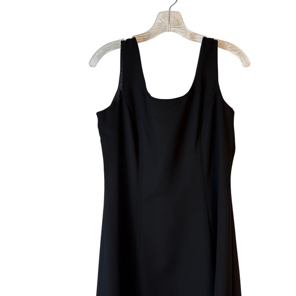 KS‎ Petite Collection Black Shift Dress with Beaded Bolero Jacket Set Size 8P - Picture 2 of 8